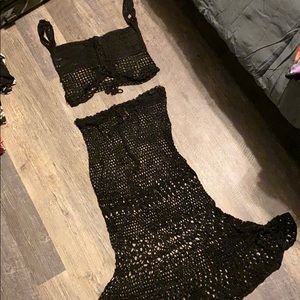 COPY - Knit Swim Coverup Set